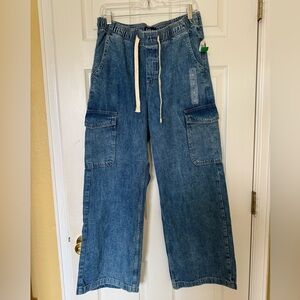 GAP Blue Wide Leg Jeans